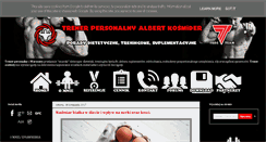 Desktop Screenshot of albertkosmider.pl